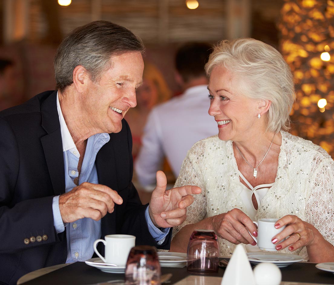 happy couple at one of our educational seminars